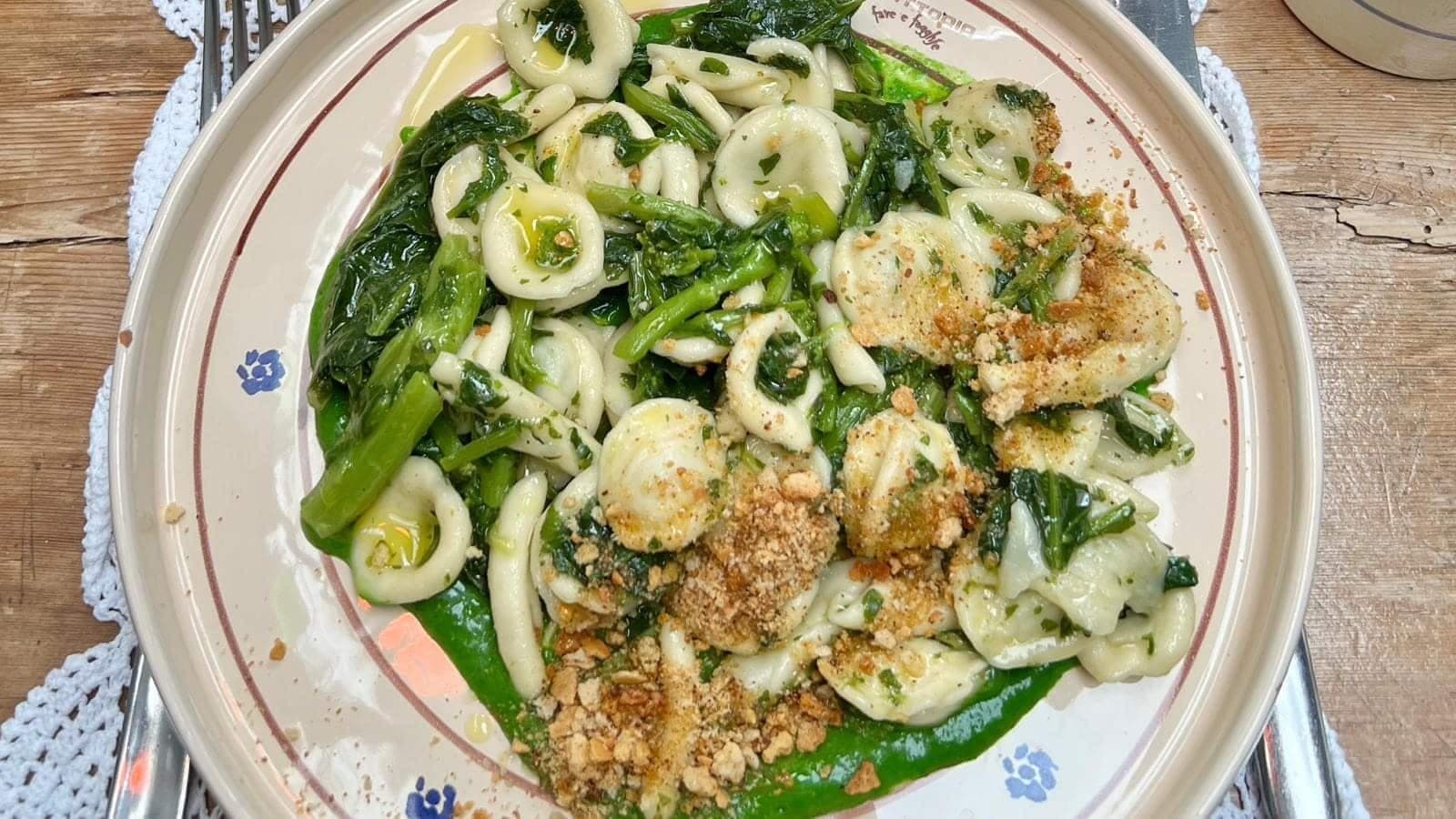 Orecchiette e cime di rapa